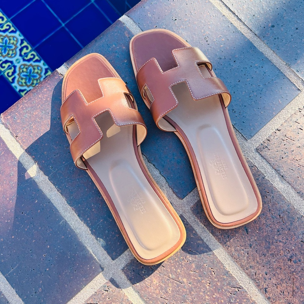 Hermes Oran Sandals